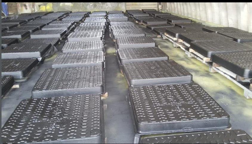 Industrial Cast Iron Profile Surface Pattern