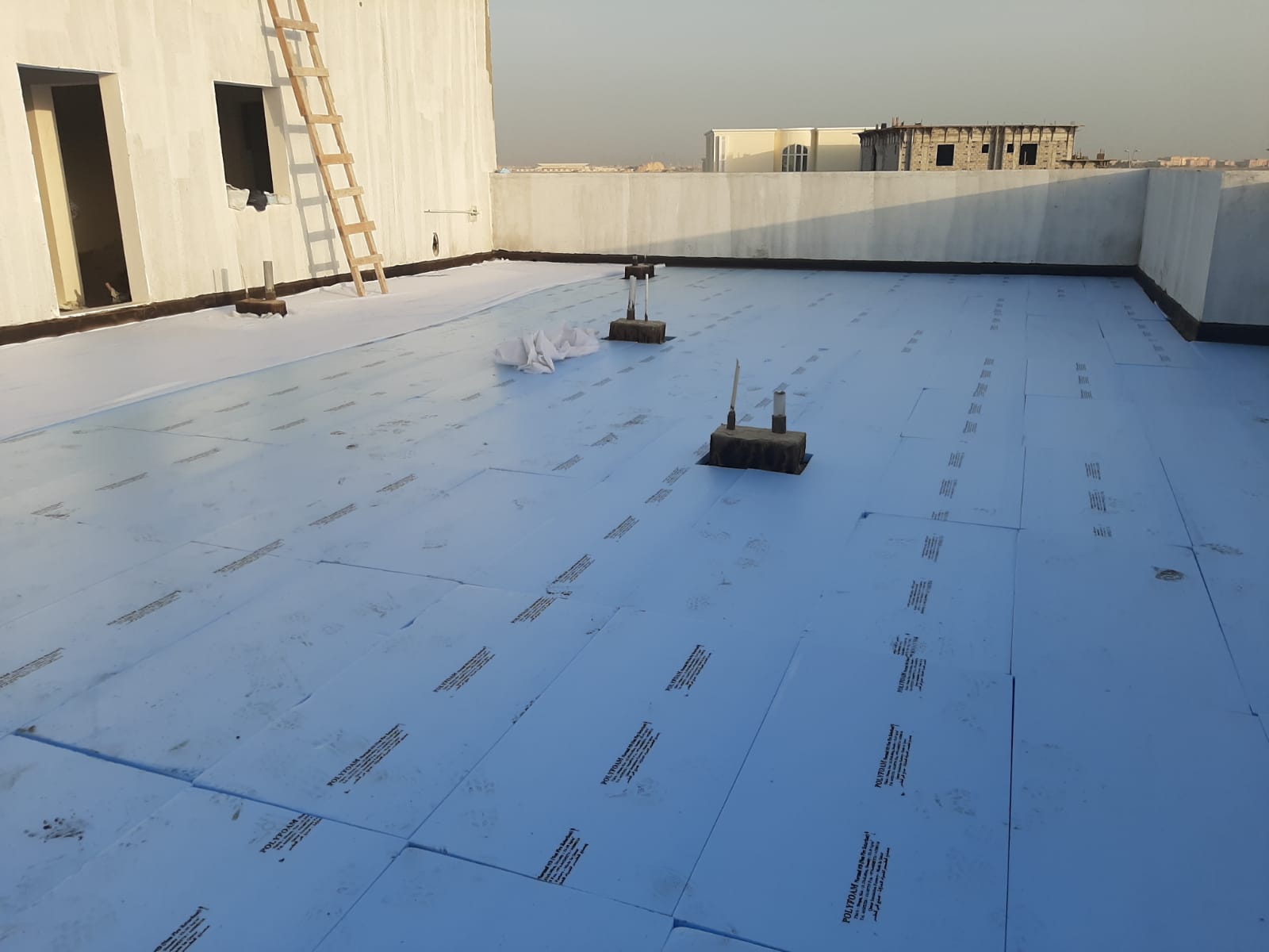 Substructure Basement Structural Waterproofing Execution Qatar